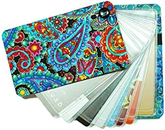 graydogg Womens Sophia Credit Card Holder 15 Card Sleeves Multicoloured