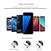 Micro USB Cable BlitzWolf 6ft Braided Android Charger Cable with Magic Tape Strap Tangle-Free Cellphone Fast Charging Cable for Android, Samsung Galaxy S7 Edge/S6/S5/S4, Note 5/4/3, HTC M9, Xperia Z