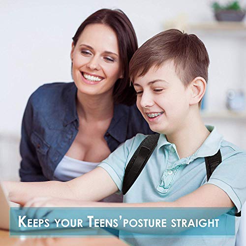 Taisk Posture Corrector, Back Posture Brace for Men and Women- Comfortable Upper Back Brace Clavicle Support Device for Thoracic Kyphosis and Shoulder - Thumbnail 5