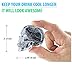 Avanti 3D Skull Premium Silicone Ice Cube Tray Mold Ice Cube Maker for Whiskey Ice Cocktails, Flexible Food Grade Silicone Ice Cube Candy Mold Trays, Perfect For Men Women Kids Christmas Gifts Black