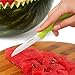Watermelon Slicer Complete Bundle Watermelon Slicer and Server - Strong Improved Melon Slicer - Baller and Ceramic Knife Included