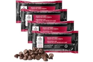 PURE FOOD BY ESTÉE Dairy Free Vegan Chocolate Chips, 9oz (3 Pack) | All Natural | Certified Kosher | Gluten-Free, Dairy-Free, Nut-Free | Allergen Friendly Baking Chocolate