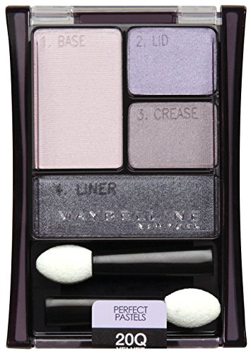 Maybelline New York Expert Wear Eyeshadow Singles, 20q Velvet Crush, 0.09 Ounce (3 Pack)