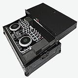 ProX X-MXTSBLTBL Black On Black Hard Case For Pioneer DDJ-SB and Numark Mixtrack Pro 2 With Sliding Shelf