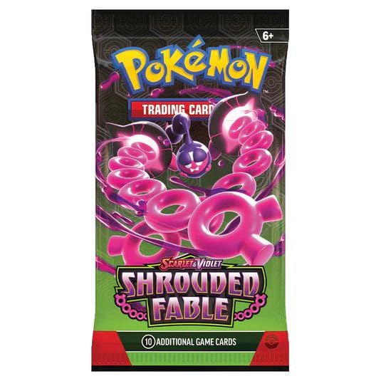 Pokemon TCG - Shrouded Fables - Sealed Booster Pack - Single - 10 Cards per Pack