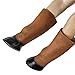Creepy Adult Latex Brown Horse Hooves Gloves Halloween Party Costume Theater Props