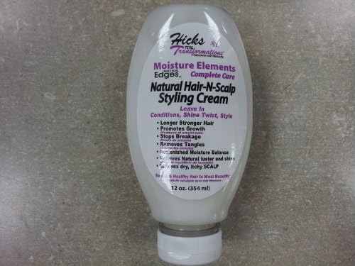 Moisture Elements Complete Care Natural Hair-N-Scalp Styling Cream 12Oz