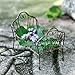 Miniature Fairy Garden Accessories - Elegant, Metal Scrolled Day Bed - Measures 4 Inches Long