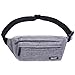 TINYAT Belt Bum Bag Travel Hiking Outdoor Sport Fanny Pack Waist Bag Holiday Money Hip Pouch T251(Grey)