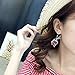 Myhouse Women Girls Earrings Summer Personality Fun Carp No Pierced Ear Clip Temperament Tide Hand Made Long Earrings For Gifts Charms Findings (Ear hook Red)