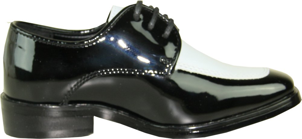 VANGELO Boy Tuxedo Shoe TUX-3K Two-Tone 