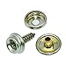 TommoT 60pcs Fastener Screw Snaps, Stainless Steel Marine Grade 5/8