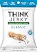 Classic Beef Jerky by Think Jerky — Delicious Chef Crafted Jerky — Grass-Fed Beef Free of Gluten, Antibiotics and Nitrates — Healthy Protein Snack Low in Calories, Fat and Salt — 1.5 Ounce (5 Pack)