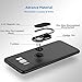 Galaxy S8 Plus Case, WATACHE Slimmest Magnetic 360 Degree Rotating Ring Holder Premium TPU Shockproof Protective Case Cover for Samsung Galaxy S8 Plus (6.2