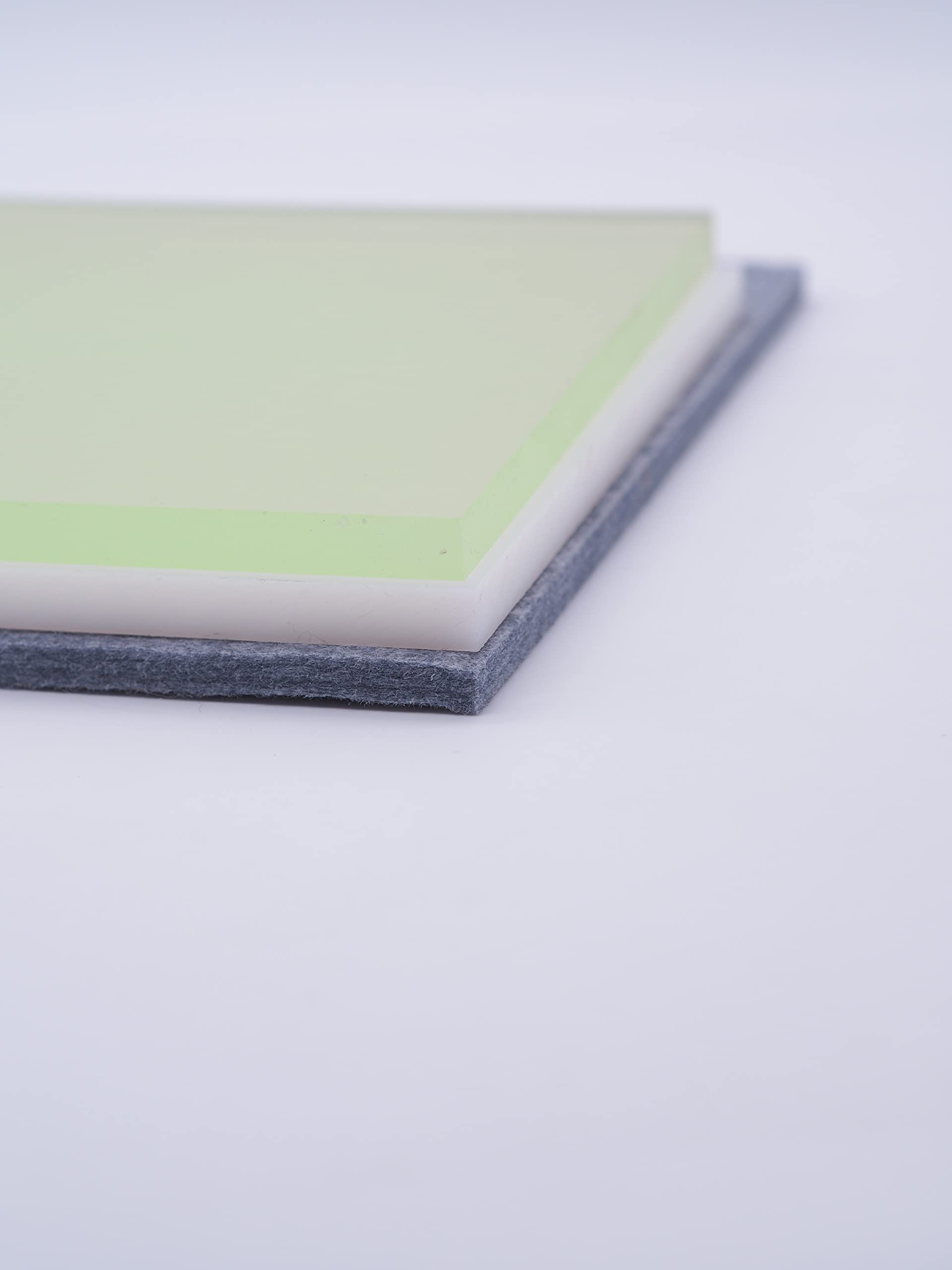 Leather Punch Mat Hole Punching Chisel Mat and Sound Absorbing Pad 3 Pack Set (Large)