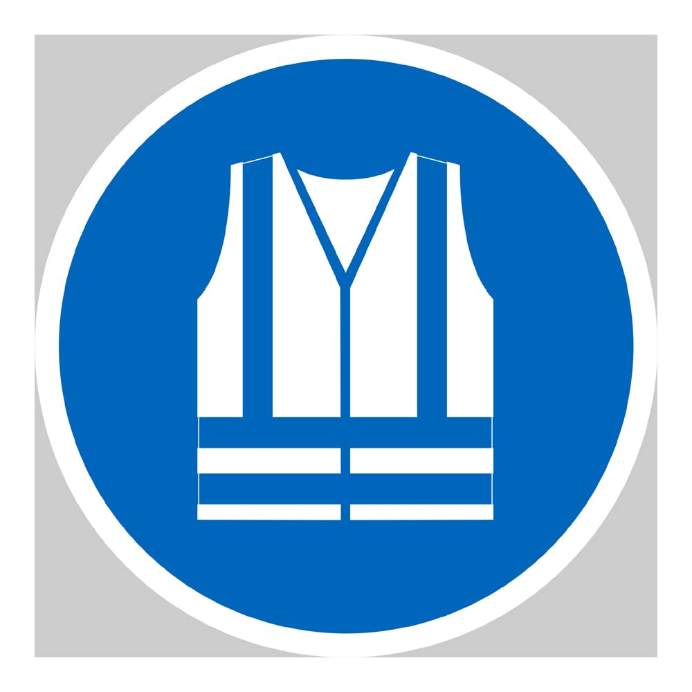 Hi vis symbol floor graphics