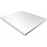 Stainless Steel Cutting Board with Lip, Dishwasher Safe (15.7 x 11.8 Inch) | Food Grade Stainless Steel, Non-Porous, Easy to 