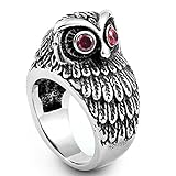 Women's 316L Stainless Steel Timeless Vintage Owl TIVANI Valentine's Day Gifts,6