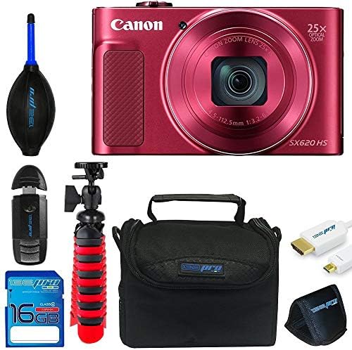 Canon Powershot Sx6 レッド 12インチ 三脚 16gb メモリーカード Pixi Basic アクセサリーバンドル