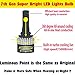 Car LED Headlight Bulbs 9005 HB3 H10 9145 9140, Pair 16000 Lumen 6000K White Super Bright High Beam / Low Beam / Fog Lights / DRL Replacement Kit
