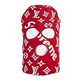 Custom Made Designer Fashion Full Face Balaclava Lightweight Winter Ski Mask (Sup x LV)