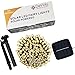 DeVida Solar String Lights 120 Warm White LED, Easy to Install, Automatically Turns on at Night, Outdoor Waterproof, 55 ft Set Includes 13 ft Lead Wire Plus 42 ft Lighted Strands for Tree Wrap