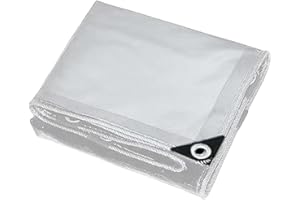 GaotKeut Forklift Roof Cover Universal Waterproof Heavy Duty 53" x 45" Rainproof Clear Easy to Install Weatherproof Rain Cove