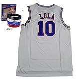 Lola Bunny White Space Jam Jersey Basketball Jersey Include Free Themed Wristbands Gift