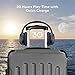 Boltune Active Noise Cancelling Headphones, Bluetooth 5.0 Over Ear Wireless Headphones with Mic Deep Bass, Comfortable Protein Earpads 30H Playtime for Travel Work TV PC Cellphone