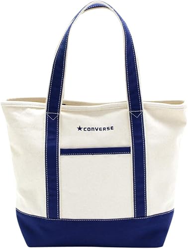 Amazon Converse コンバース キャンバス ロゴ トートバッグ 年春夏モデル Dwearsステッカー入り メンズ レディース トート バッグ 大容量 東京 Tokyo Co070 ネイビー Converse コンバース トートバッグ