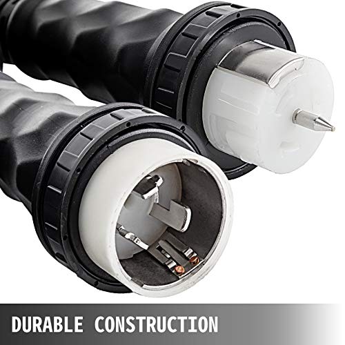 VEVOR Marine Shore Power Cord 50 Amp 50 FT 125/250v RV Power Cord