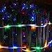 LE 33ft 100 LED Solar Power Rope Lights, Waterproof, Portable, String Lights, Light Sensor, Christmas Tree, Thanksgiving, Wedding, Party, Garden, Lawn, Patio, Decoration, RGB