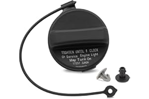 Gas Cap Replacement for Nissan Altima, Fuel Tank Gas Cap with TETHER Strap 17251-3JA0A Replacement for INFINITI, Frontier, Mu