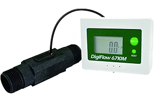 SAVANT ELECTRONICS INC Savant Flow Totalizer and Flow Rate Meter 1" NPT for Water Filter