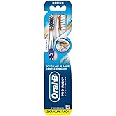 Oral-B Pro-Health Expert Clean Manual Toothbrush, Medium, 2 Count