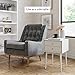 Nathan James Harper Modern Nightstand Side Accent or End Table with Storage Drawer, 1, White