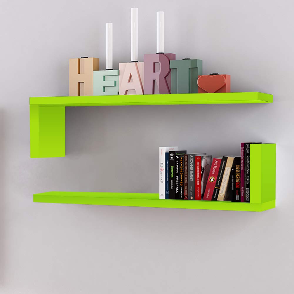 estantes de pared para libros