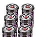 Fermentation Lids, Fermentation Weights (6 Wide Mouth Lids + Pump)