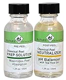 Chemical Peel Kit Prep Solution & Neutralizer - TCA, Glycolic, Salicylic, Jessner's, Lactic Acid Peels