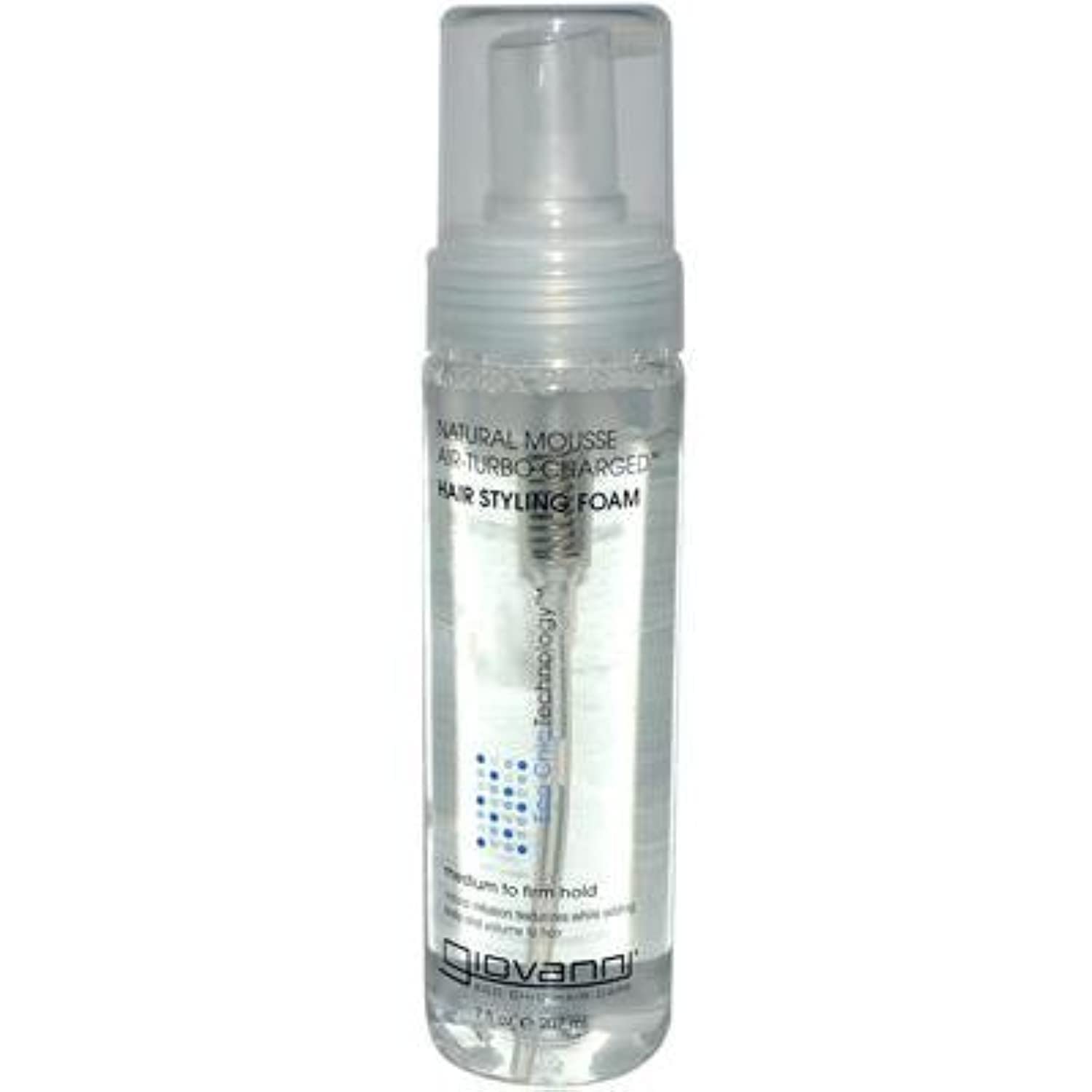 Giovanni: Natural Mousse (Air-turbo Charged), 7 oz (2 pack)