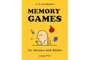 Memory Games for Seniors and Adults: Large Print Activity Book with Brain Games for Men and Women | A Fun and Smart Gift to E