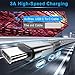 USB C to USB C Cable [3Pack 10ft+6.6ft+3.3ft] 3.0A,AviBrex USB Type C Fast Charger Cable Nylon Braided Charging Cord for Samsung Galaxy Note 10, Google Pixel 2/3/3a XL, MacBook, iPad pro 2018 (Grey)