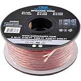 C&E CNE62287 100 Feet 16AWG Enhanced Loud Oxygen-Free Copper Speaker Wire Cable, CNE62287
