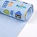 KLOUD City Baby Waterproof Washable Diaper Changing Mat Pad (Blue 27.5x19.5 inch