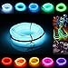 El Wire Kit, 15ft Pink Neon Flexible LED Glow with Battery Pack, Costume Electroluminescent Wire for Halloween Chrismas Party Decor -15ft Pink
