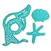 Spellbinders Jane Davenport MerTail Etched/Wafer Thin Dies, Teal