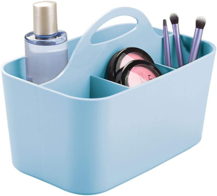 Touch Of Beauty Make-up Koffer Silber - Kosmetik Organizer 18x15x15 Cm