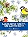 Large Print Dot-to-Dot Winter Birds (Easy to Read Dot to Dot Puzzles For Adults) by Sara Winters