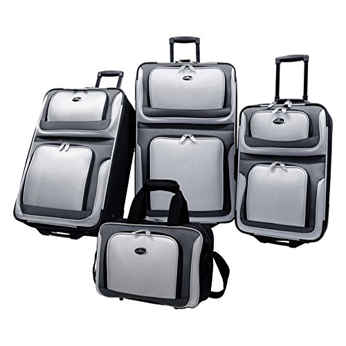 U.S. Traveler New Yorker 4-Piece Luggage Set