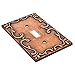 Franklin Brass W35070-CPS-C Classic Lace Single Switch Wall Plate/Switch Plate/Cover, Sponged Copper